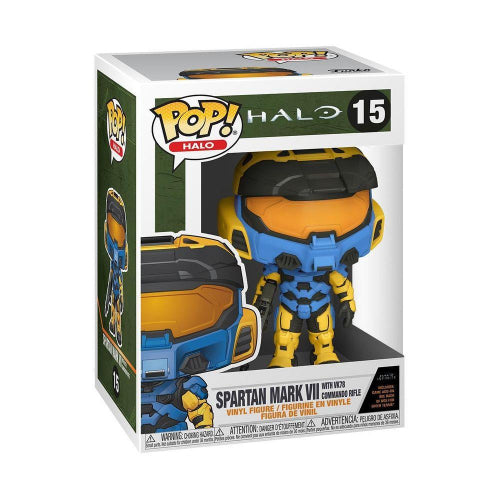 Funko Pop Games Halo Spartan Mark Vii With VK78 Rifle 15 - Nitroxx Games | De tudo para games e acessórios 