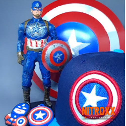 Kit Capitão America - Nitroxx Games | De tudo para games e acessórios 