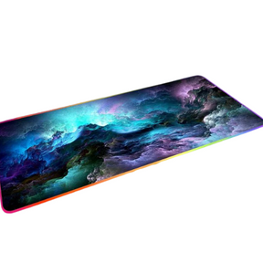 Mousepad Gamer RGB Ondas XXL 90x40cm Led - Nitroxx Games | De tudo para games e acessórios 