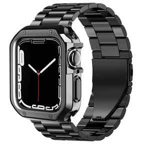 Case para Apple Watch Luxury em Aço Inoxidavel