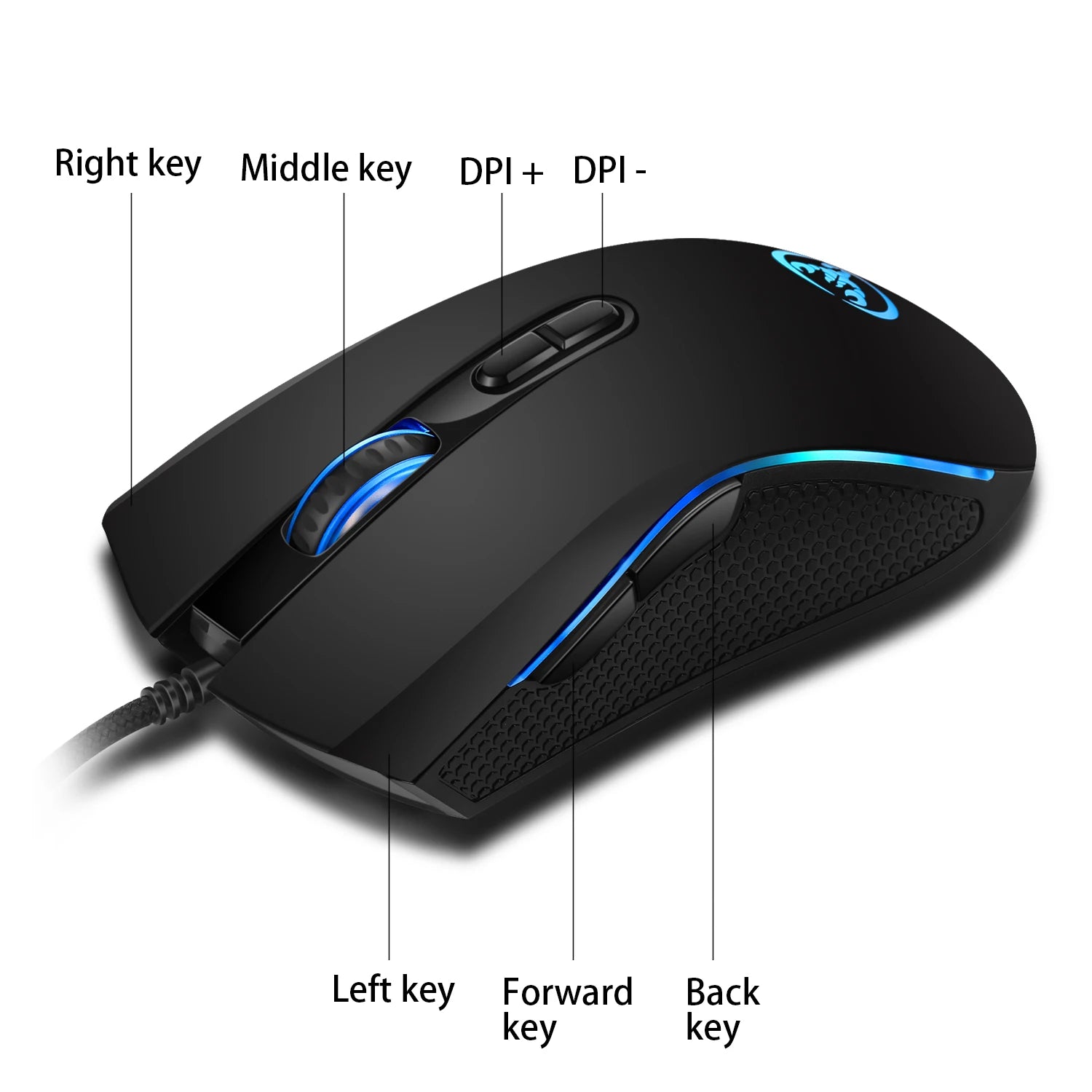 Kit Gamer Mouse e Teclado RGB Backlight - Nitroxx Games | De tudo para games e acessórios 