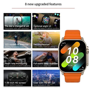 Relogio Smartwatch IWO Ultra 9 Generation 2