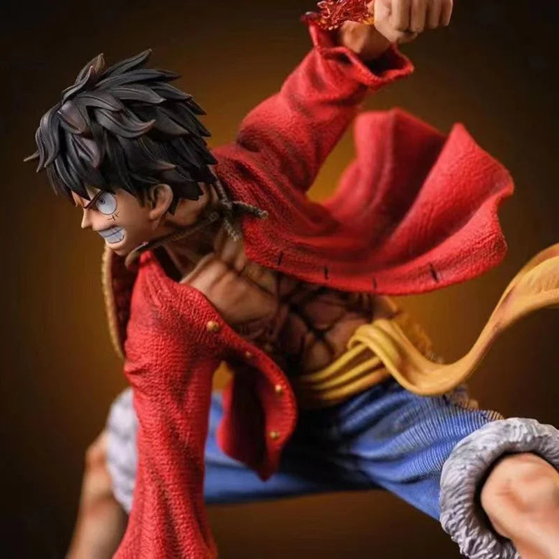 Bonecos Action Figure One Piece Monkey D Luffy Battle Style