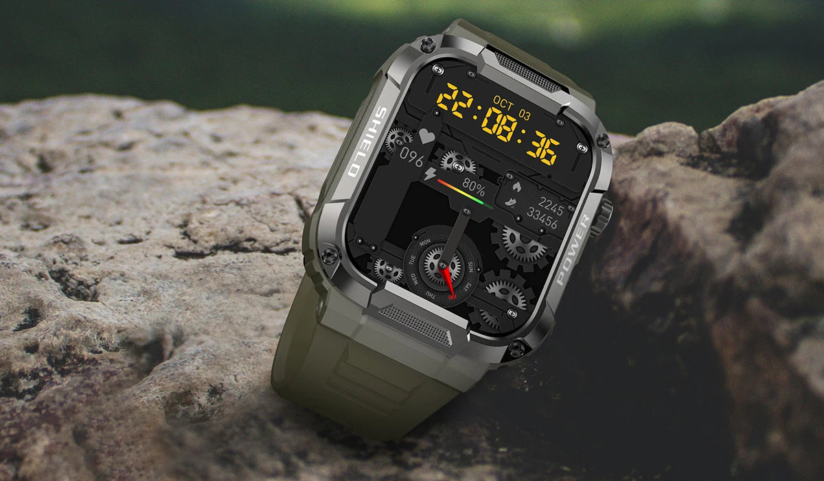 Relogio Smartwatch Militar MK6 Shield - Nitroxx Games | De tudo para games e acessórios 