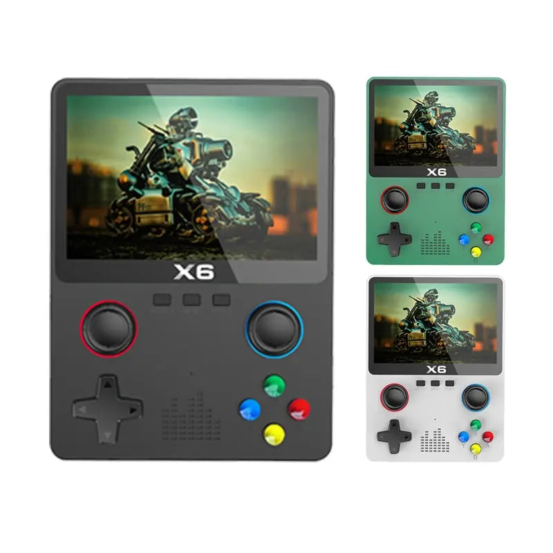 Video Game Portátil X6 Tela IPS 3.5 Polegadas 10.000 Jogos