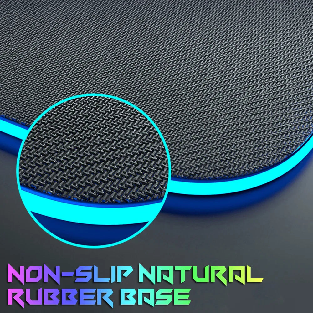 Mousepad Gamer RGB Formas XXL 90x40cm Led - Nitroxx Games | De tudo para games e acessórios 