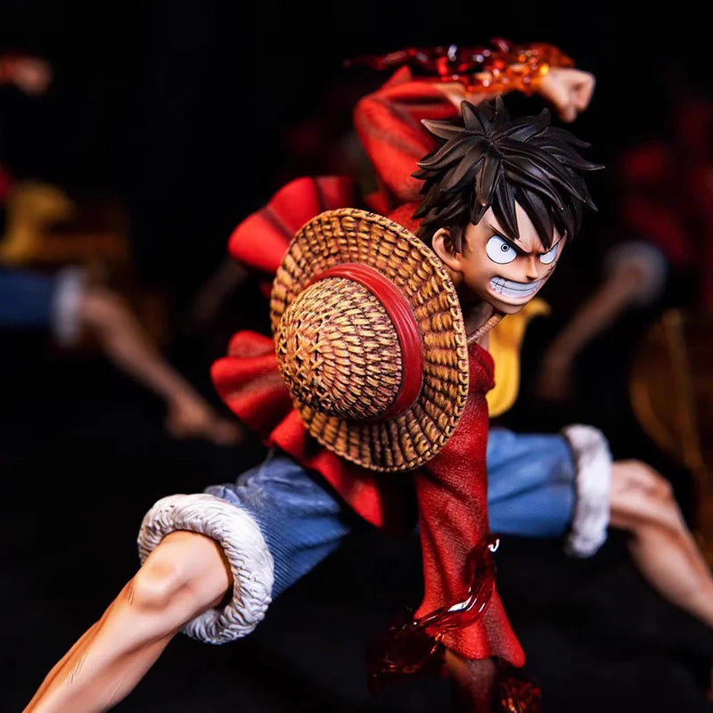 Bonecos Action Figure One Piece Monkey D Luffy Battle Style