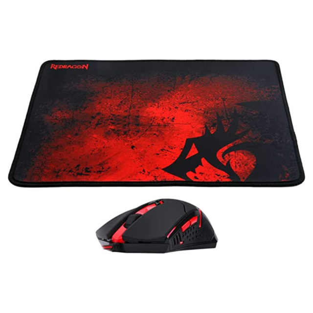 Mouse e Mouse Pad Redragon M601-BA - Nitroxx Games | De tudo para games e acessórios 