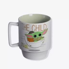 Caneca Tina Baby Yoda Star Wars 400ml - Nitroxx Games | De tudo para games e acessórios 