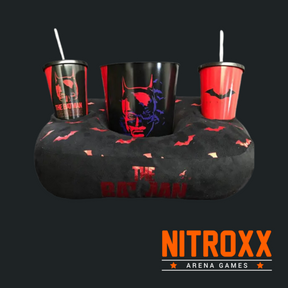 Kit Almofada com Porta Pipoca Exclusivo - Nitroxx Games | De tudo para games e acessórios 